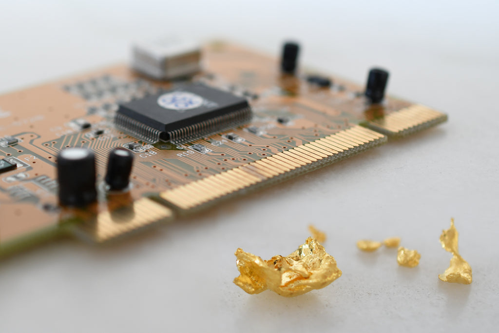 The hidden story of gold. Where is the gold in e-waste?