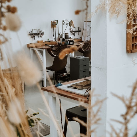 Visit our Eco-friendly jewelry studio