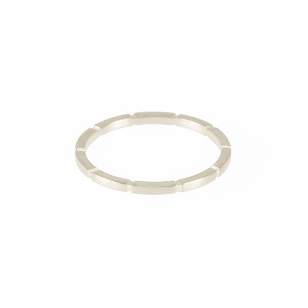 Timeless stacking – This sterling silver ring has been a stalwart of the collection for 15 years, handmade of sterling silver in our studio in Cape Town.