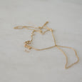 Sustainable gold necklace. This ethical Simple Chain is handmade in Cape Town in recycled gold from e-waste.