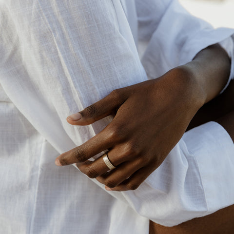 Traveller's Set- Stacking silver minimalist rings