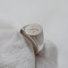 Personalised Recycled Silver Signet Ring