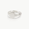 Eco friendly sterling silver ring