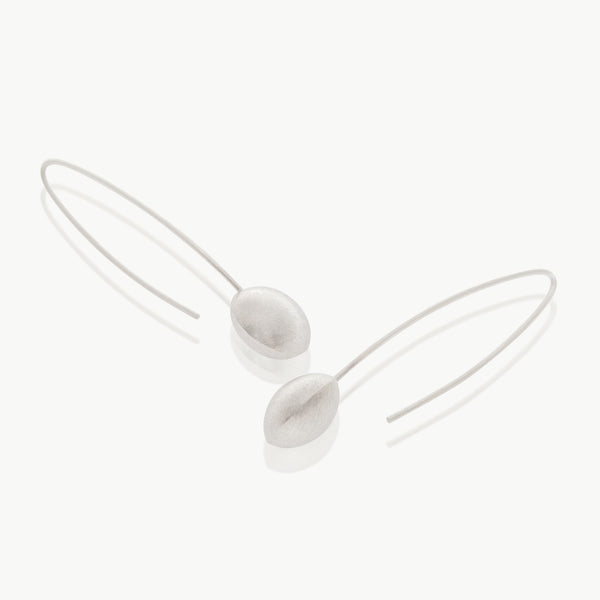 Fairmined sterling silver earrings