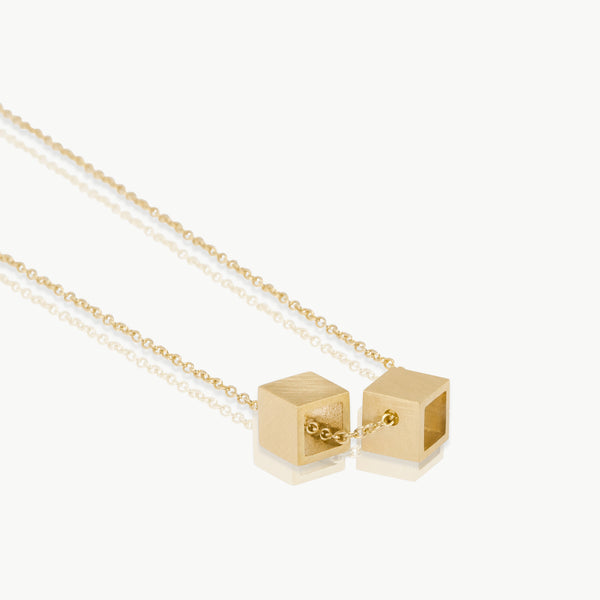 Eco friendly Fairmined 9 karat gold pendant