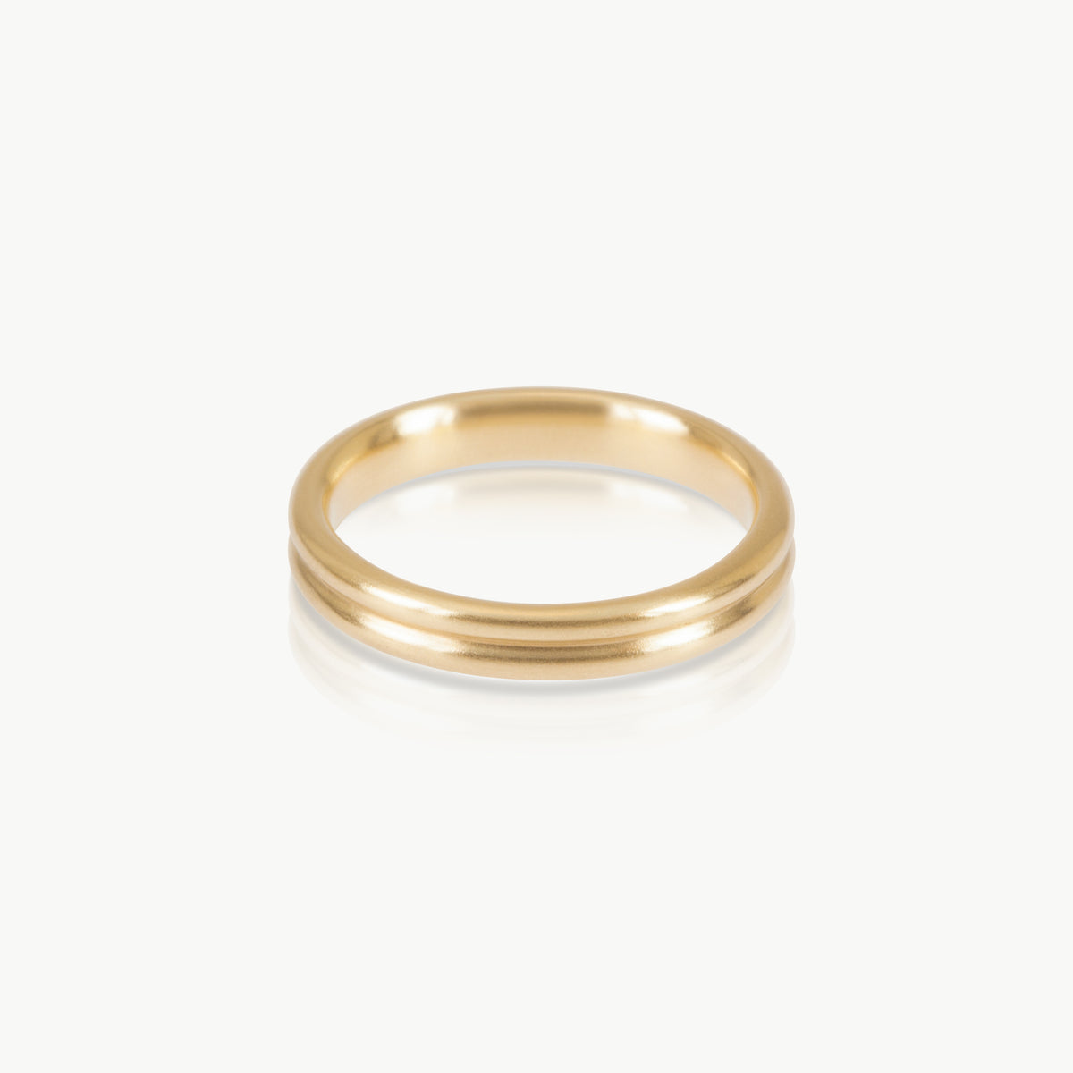 Double Ripple Gold Ring – AuTerra
