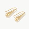 Droplet Gold Earrings in Fairmined eco-friendly gold