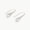 Imagine an extended water droplet about to fall from a leaf, this elongated drop earring design is nature inspired and hand crafted in Cape Town, South Africa.