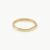 Ethical 9 karat gold ring. This eco-friendly Flat Top Ring is handmade in Cape Town