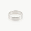 Handmade sterling silver ethical men's ring 
