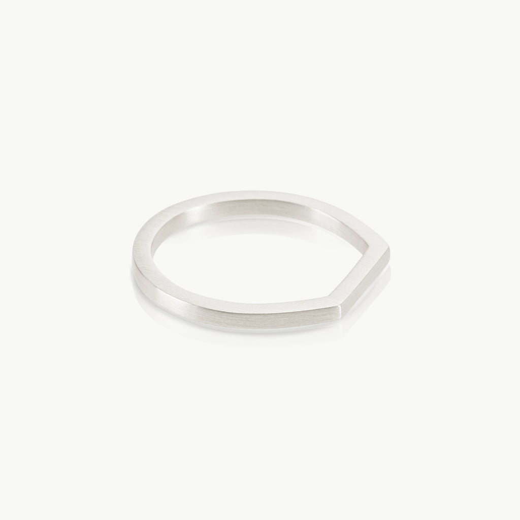 Hand crafted sterling silver ring