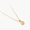 Sustainable 9 karat gold necklace. This ethical pendant is handmade in Cape Town 
