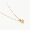 Sustainable  9 karat gold necklace. This ethical Seed Pendant is handmade in Cape Town 