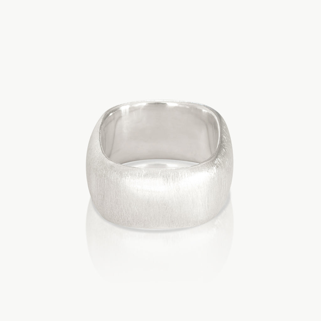 Handcrafted sterling silver ring