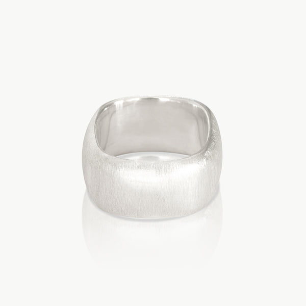 Handcrafted sterling silver ring