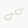 Handmade sterling silver earrings