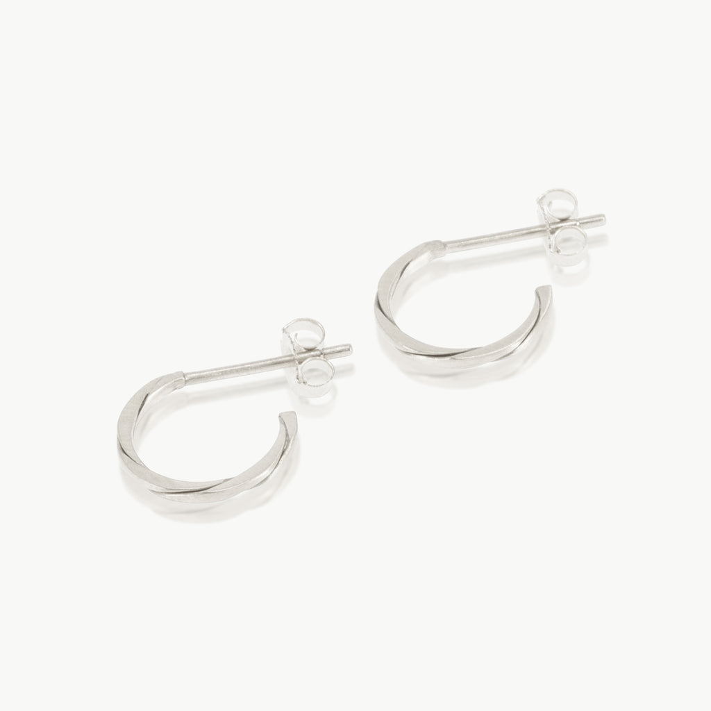 Handmade sterling silver earrings