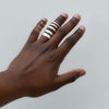 Ring Width Options on Man's Hand
