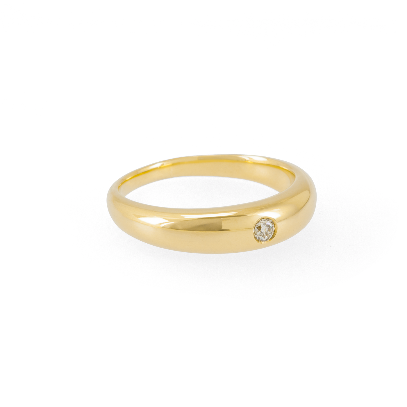 Dawn Diamond Gold Ring