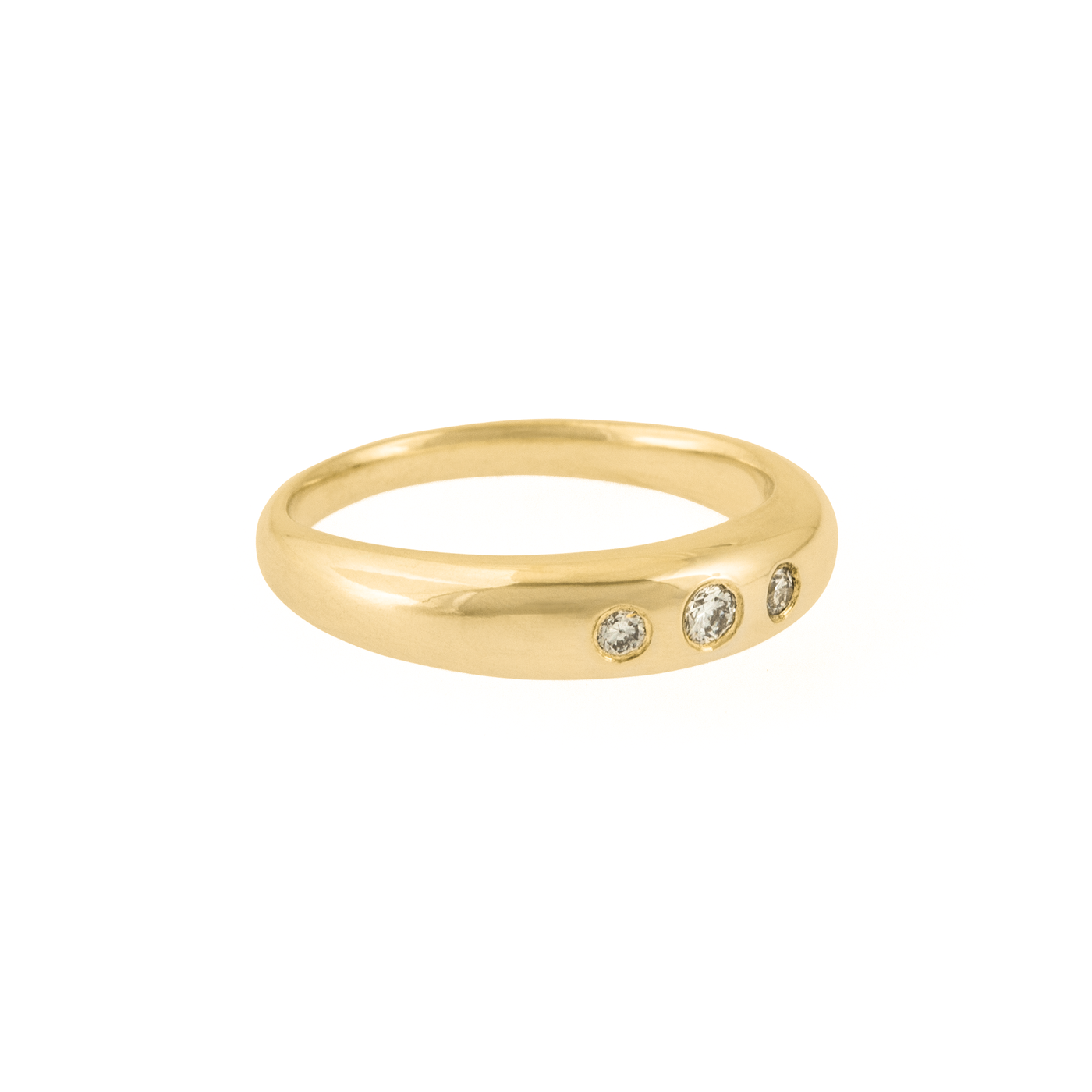 Dawn Trilogy Gold Ring