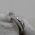 Dawn Trilogy Silver Ring