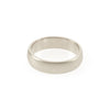 Ethical silver ring. This minimalist Domed Band is handmade in Cape Town in recycled silver from e-waste.