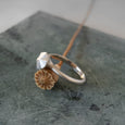 Ethical silver ring. This minimalist Growth Ring is handmade in Cape Town in recycled silver from e-waste.
