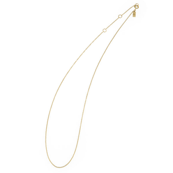 Ethical gold necklace. This eco-friendly Simple Chain is handmade in Cape Town in recycled gold from e-waste.