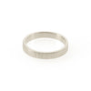 Sustainable silver ring. This artisan crafted Strata Band is handmade in Cape Town in recycled silver from e-waste.