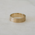 Ethical gold ring. This minimalist Strata Band is handmade in Cape Town in recycled gold from e-waste.