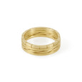 Sustainable gold stacking rings. This ethical Traveller’s Set is handmade in Cape Town in recycled gold from e-waste.